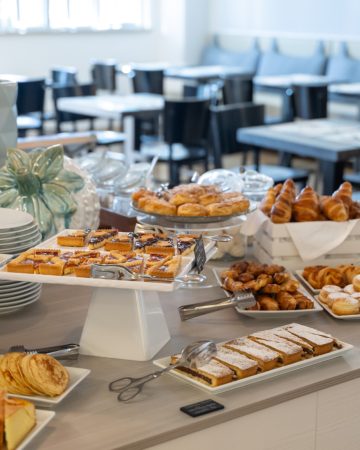 La colazione in giardino