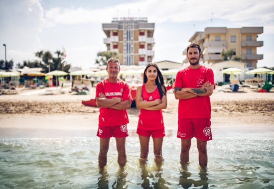 Una spiaggia intima, con tutti i servizi